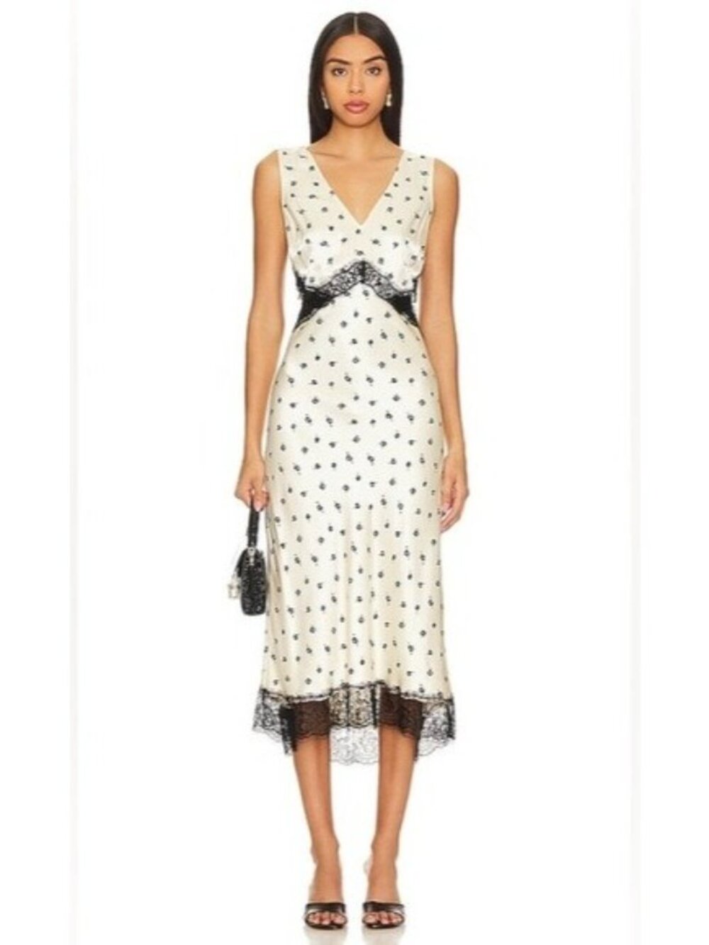 RAILS Pandora Dress Champagne Floral, M